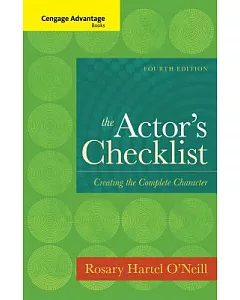 The Actor’s Checklist: Creating the Complete Character