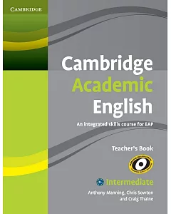 Cambridge Academic English: An Integrated Skills Course for EAP: Intermediate