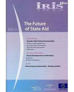 Iris Plus 2012-3: The Future of State Aid