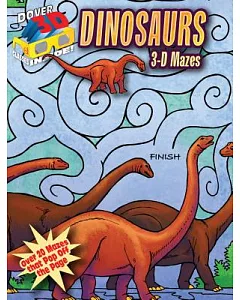 Dinosaurs 3-D Mazes