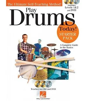 Play Drums Today! - Starter Pack: Includes Levels 1 & 2