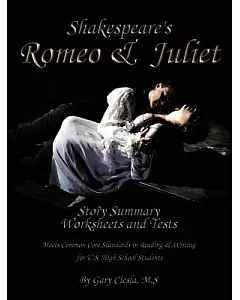 Romeo & Juliet Fill-in-the-Blank Story Summary Worksheets and Tests