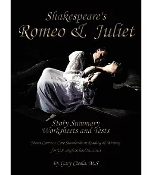 Romeo & Juliet Fill-in-the-Blank Story Summary Worksheets and Tests