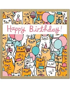 Birthday Cats: Small Gift Enclosure Cards