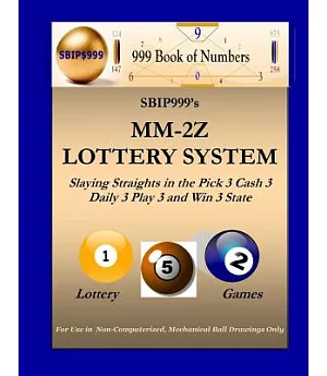 SBIP999’s MM-2Z Lottery System: Slaying Straights in the Pick 3 Cash 3 Daily 3 Play 3 and Win 3 State Lottery Games