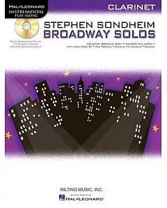 Stephen sondheim Broadway Solos: Clarinet