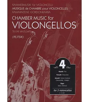 Chamber Music for Violoncellos / Kammermusik Fur Violoncelli / Musique de Chamre Pour Violoncelles / Kamarazene Gordonkakra: For