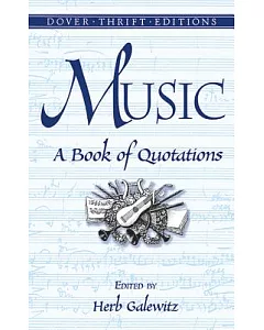 Music: A Book of Quotations