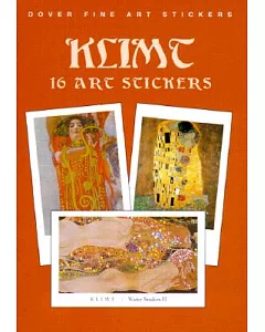 Klimt: 16 art Stickers