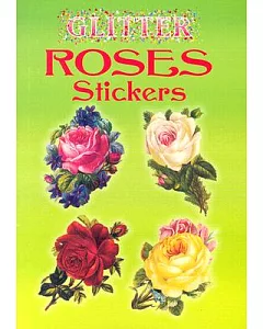 Glitter Roses Stickers