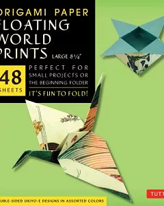 Origami Paper Floating World Prints, Large 8 1/4