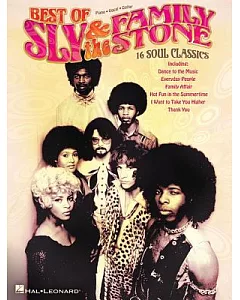Best of sly & the Family Stone: 16 Soul Classics: Piano/Vocal/Guitar