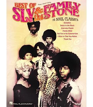 Best of Sly & the Family Stone: 16 Soul Classics: Piano/Vocal/Guitar