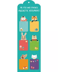 Mr Fox and Friends Magnetic Bookmarks