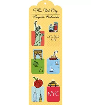 New York City Magnetic Bookmarks