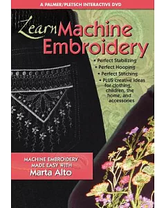 Learn Machine Embroidery: Machine Embroidery Made Easy With Marta alto
