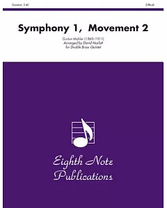 Symphony No. 1, Movement 2: Score & Parts: Difficult