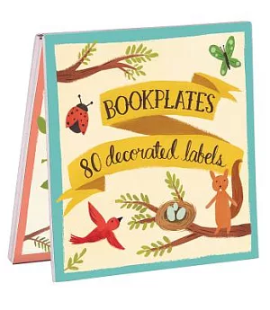 Forest Friends Bookplate Book of Labels