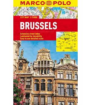 Brussels Marco Polo City Map