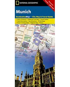 Munich national geographic DestinationMap: City Map & Travel Guide