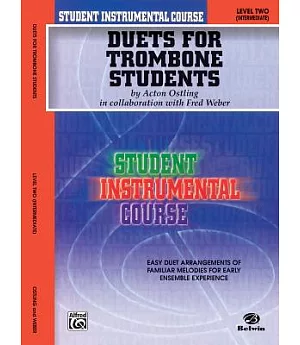 Duets for Trombone Students, Level II: Intermediate