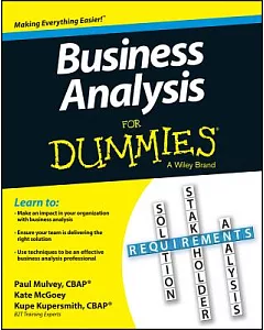 Business Analysis for Dummies