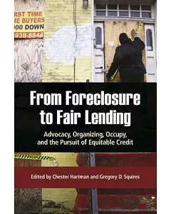 From Foreclosure to Fair Lending: Advocacy, Organizing, Occupy, and the Pursuit of Equitable Credit