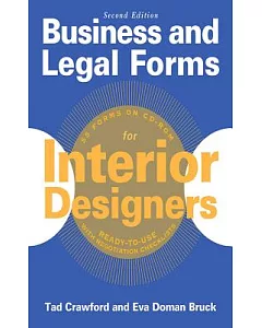 Business and Legal Forms for Interior Designers