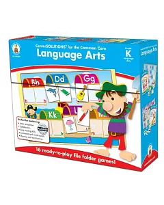 Language Arts File Folder Game, Grade K