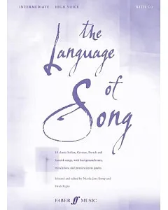 The Language of Song -- Intermediate: High Voice