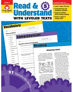 Read & Understand With Leveled Texts: Grade 5