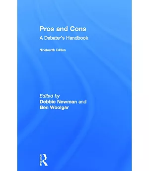 Pros and Cons: A Debater’s Handbook