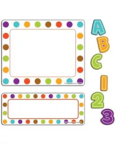 Calypso Stickers: 180 Letters and Numbers, 5 Large Labels, 12 Small Labels