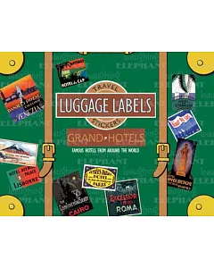 Grand Hotels Luggage Labels Travel Stickers