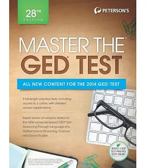 Peterson’s Master the Ged Test 2014