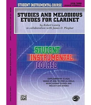 Studies and Melodious Etudes for Clarinet