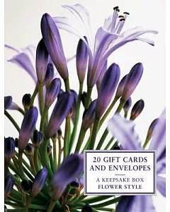 Flower Style: 20 Gift Cards and Envelopes