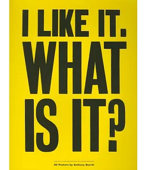 I Like It. What Is It?: 30 Detachable Posters