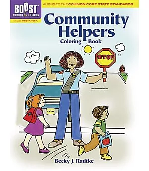 Community Helpers Coloring Book