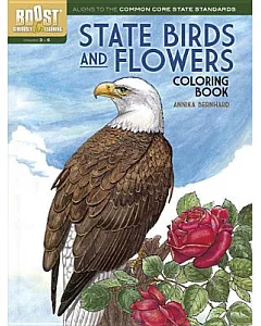 State Birds and Flowers Coloring Book
