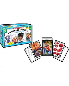Early Learning Language Library, Grades Pk - K: 160 Photo Cards for Building Vocabulary and Expressive and Receptive Language Sk