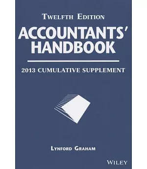 Accountants’ Handbook, 2013