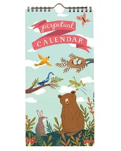 Forest Friends Perpetual Calendar