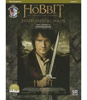 The Hobbit - An Unexpected Journey Instrumental Solos: Alto Sax