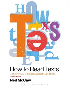 How to Read Texts: A Student Guide to Critical Approaches and Skills