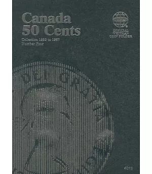 Canada 50 Cent Coin Folder Number Four: Collection 1953 to 1967