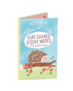 Stick With Me / Wild Love Shaped Sticky Notes: 175 Decorated Stickies