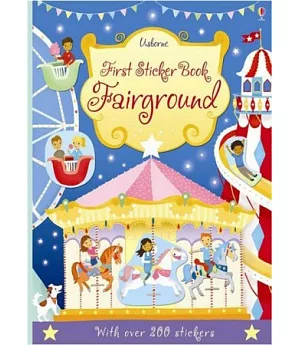 First sticker book: Fairground
