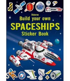 Build your own spaceships sticker book