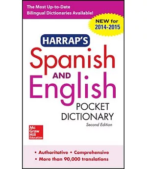 Harrap’s Spanish and English Pocket Dictionary: 2014-2015